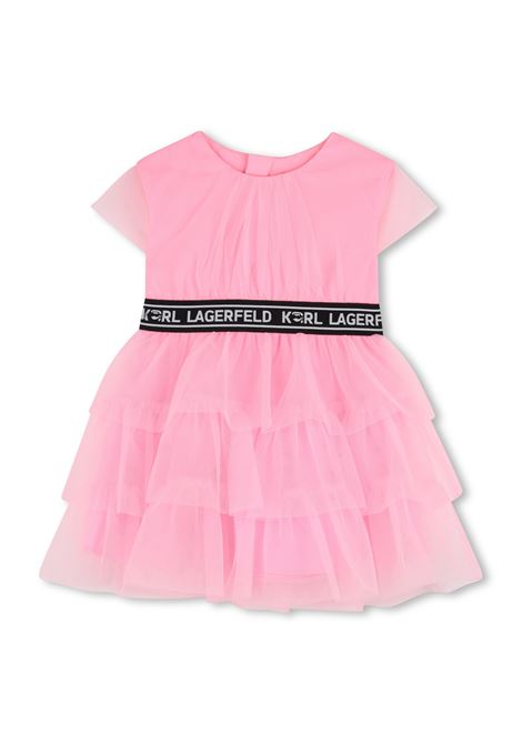 Abito con logo KARL LAGERFELD KIDS | Z31059462
